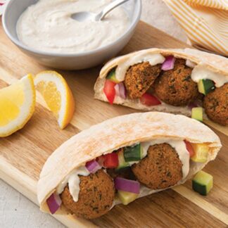 Monday October 6 - Falafel with Veggies & Pita