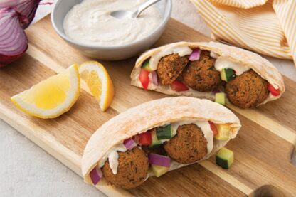 Monday November 17 - Falafel with Veggies & Pita