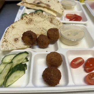 Monday March 2 - Falafel with Veggies & Pita