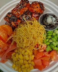 Friday March 27 - Salmon Poke Noodle Bowl